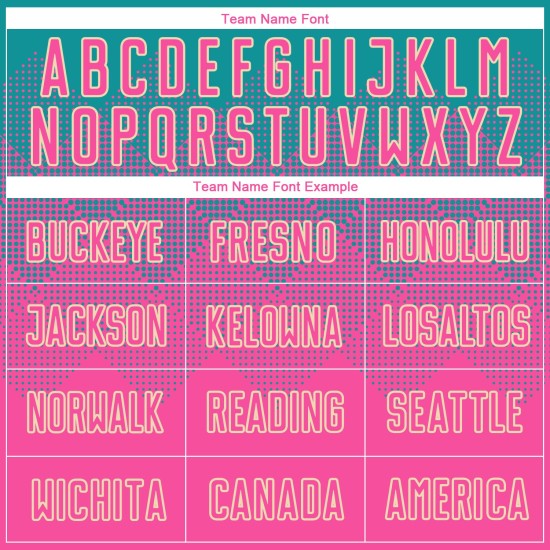 Uniform Sublimation Jersey Soccer Custom Teal Pink-Cream