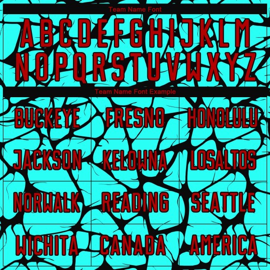 Uniform Soccer Sublimation Red-Black Jersey Custom Aqua