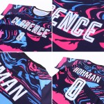 Soccer Uniform Custom Sublimation Jersey White-Pink Figure
