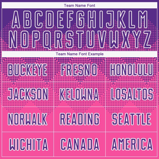 Soccer Sublimation Custom Pink Uniform Jersey Purple-White