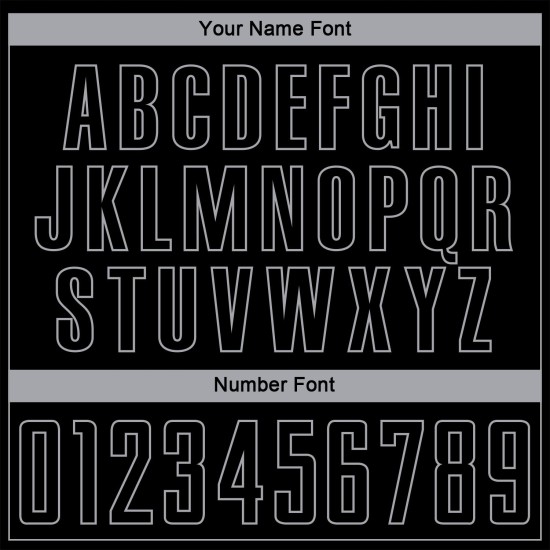 Gray Jersey Black Uniform Soccer Sublimation Custom