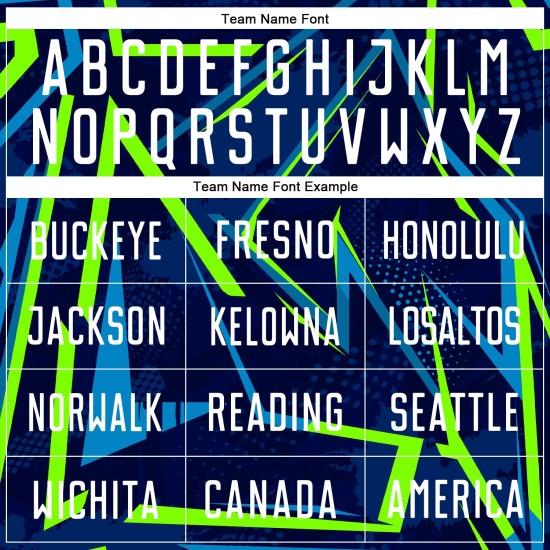 Green Royal Sublimation Jersey Soccer Uniform White-Neon Custom