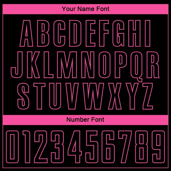 Black Uniform Jersey Soccer Sublimation Pink Custom