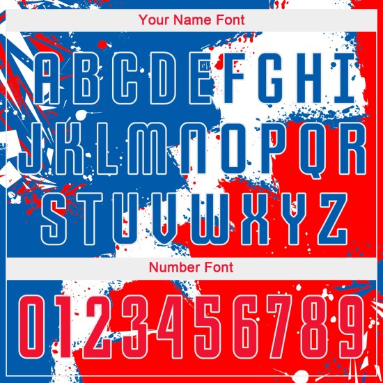 Uniform Soccer Royal Custom Sublimation Jersey Red-White Uniform Soccer Royal Custom Sublimation Jersey Red-White