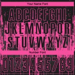 Custom Black Sublimation Jersey Uniform Soccer Pink