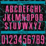 Jersey Soccer Pink-Aqua Black Uniform Custom Sublimation