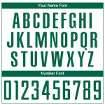 Jersey Sublimation Kelly White Uniform Custom Green Soccer